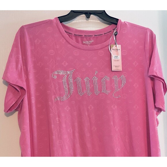 Juicy Couture Women's Sleepwear Dress Size 1X Light Pink (JC Logo) - Picture 3 of 6